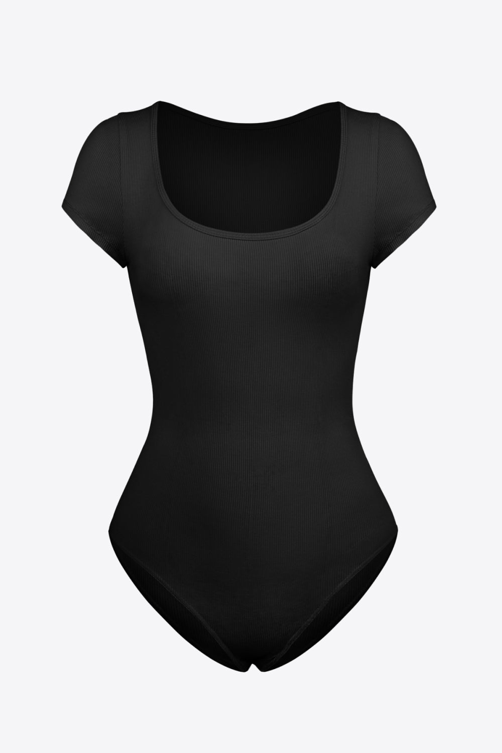 swvws Scoop Neck Short Sleeve Bodysuit