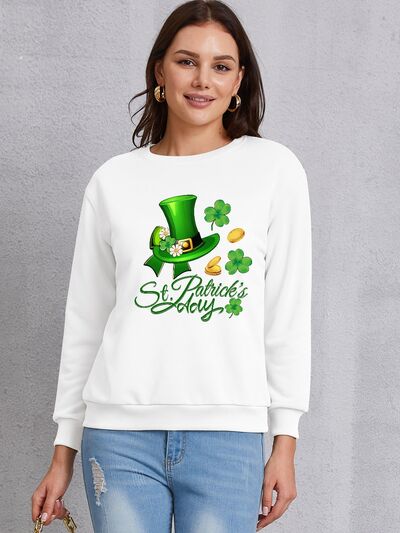 swvws ST. PATRICK'S DAY Round Neck Sweatshirt