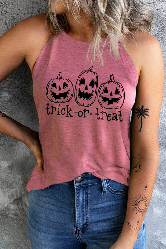 swvws TRICK OR TREAT Graphic Tank Top