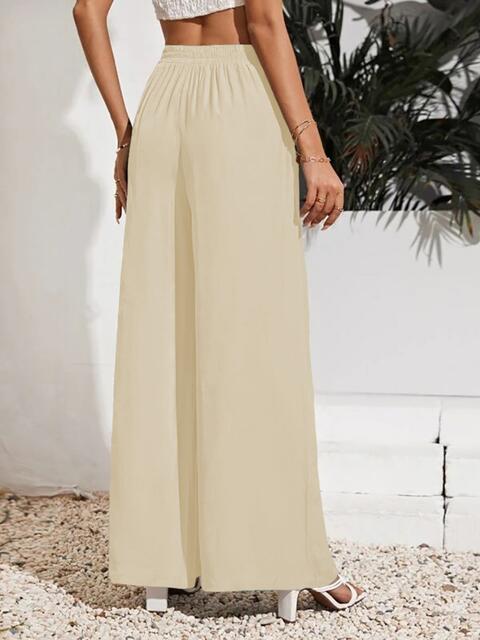 swvws Drawstring Wide Leg Pants