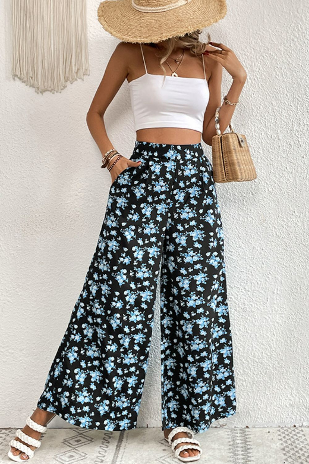 swvws Floral Pocket Culottes