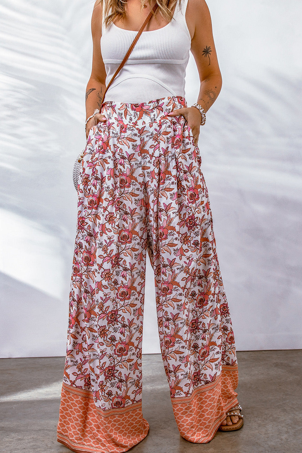 swvws Bohemian Pleated Culottes