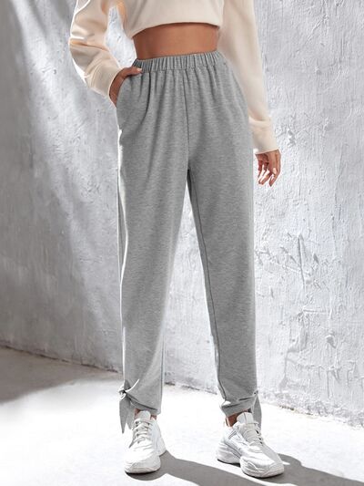 swvws High Waist Pants with Pockets