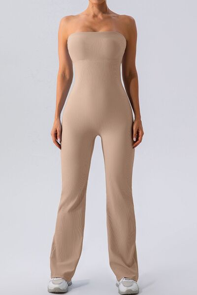 swvws Sleeveless Straight Active Jumpsuit