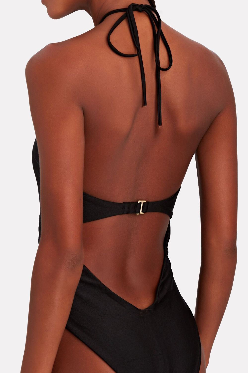 swvws Ring Detail Cutout One-Piece Swimsuit