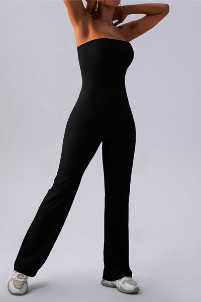 swvws Sleeveless Straight Active Jumpsuit