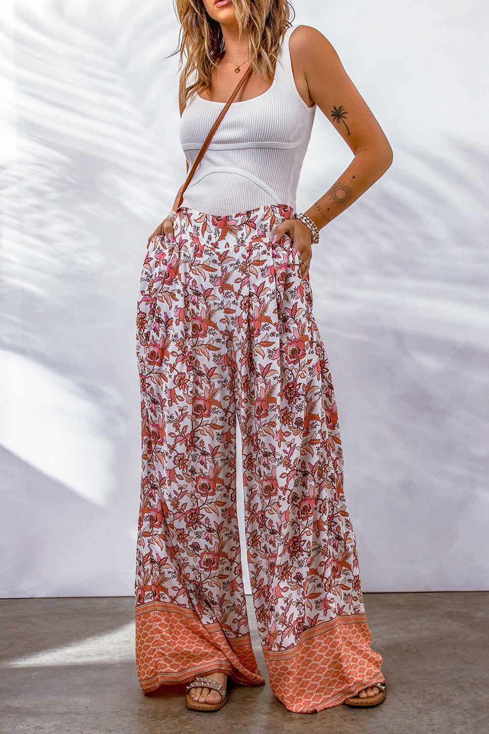 swvws Bohemian Pleated Culottes