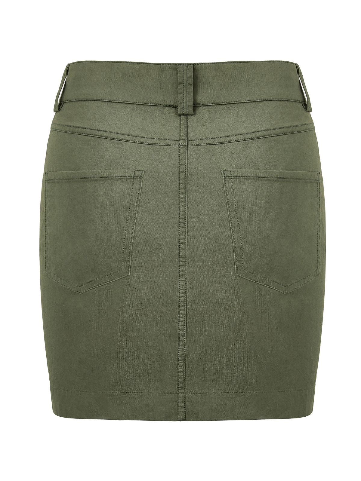 Sixsr Size Friendly Pocket Cargo Mini Skirt