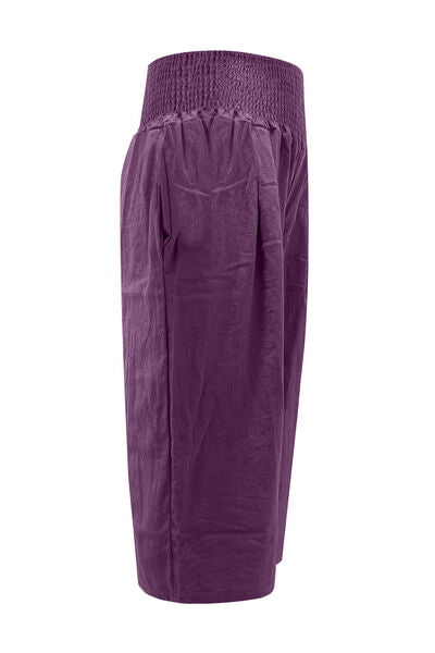 swvws Pocketed High Waist Pants