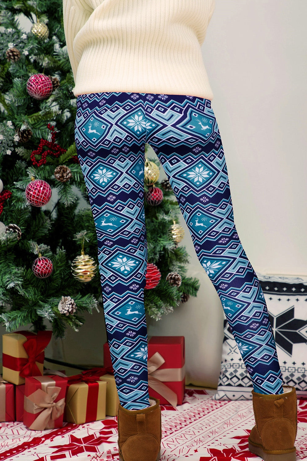 swvws Full Size Geometric Leggings