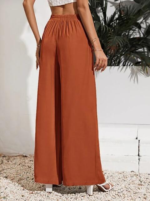 swvws Drawstring Wide Leg Pants