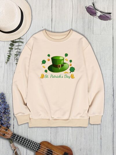 swvws ST. PATRICK'S DAY Round Neck Sweatshirt