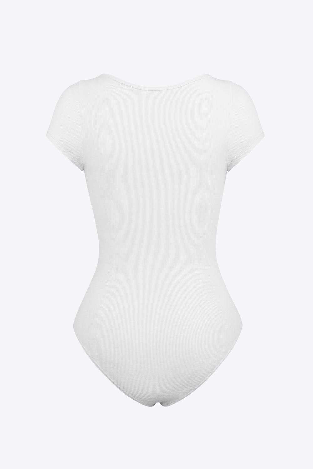 swvws Scoop Neck Short Sleeve Bodysuit