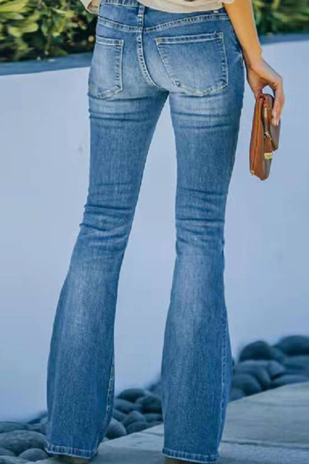 swvws Wide Leg Long Jeans