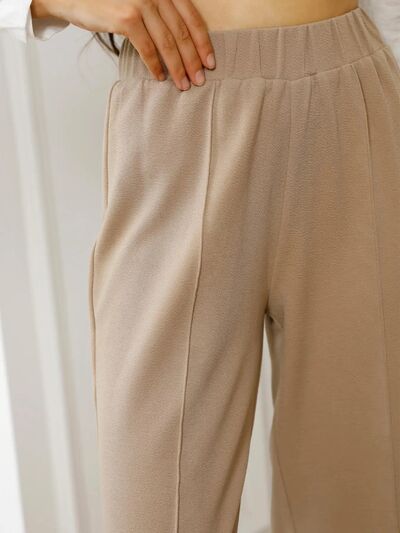 swvws High Waist Straight Pants