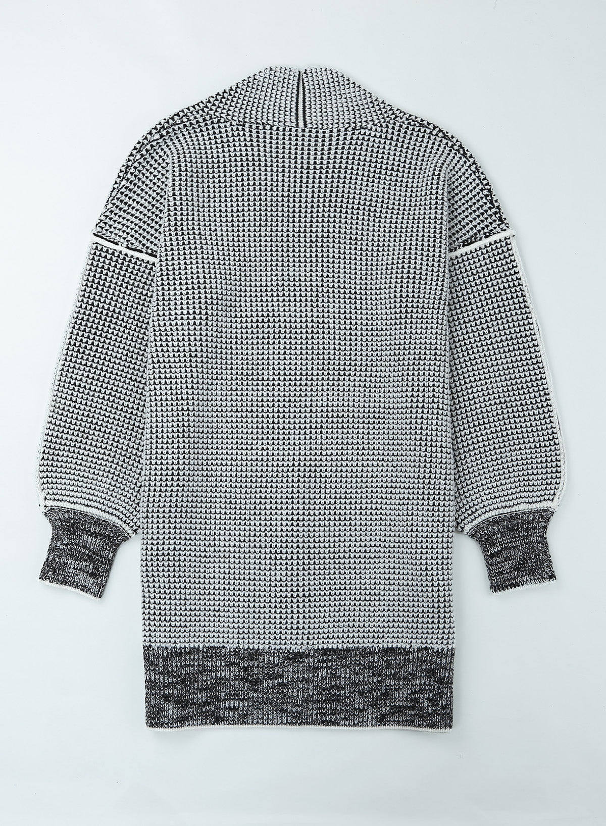 swvws Heathered Open Front Longline Cardigan