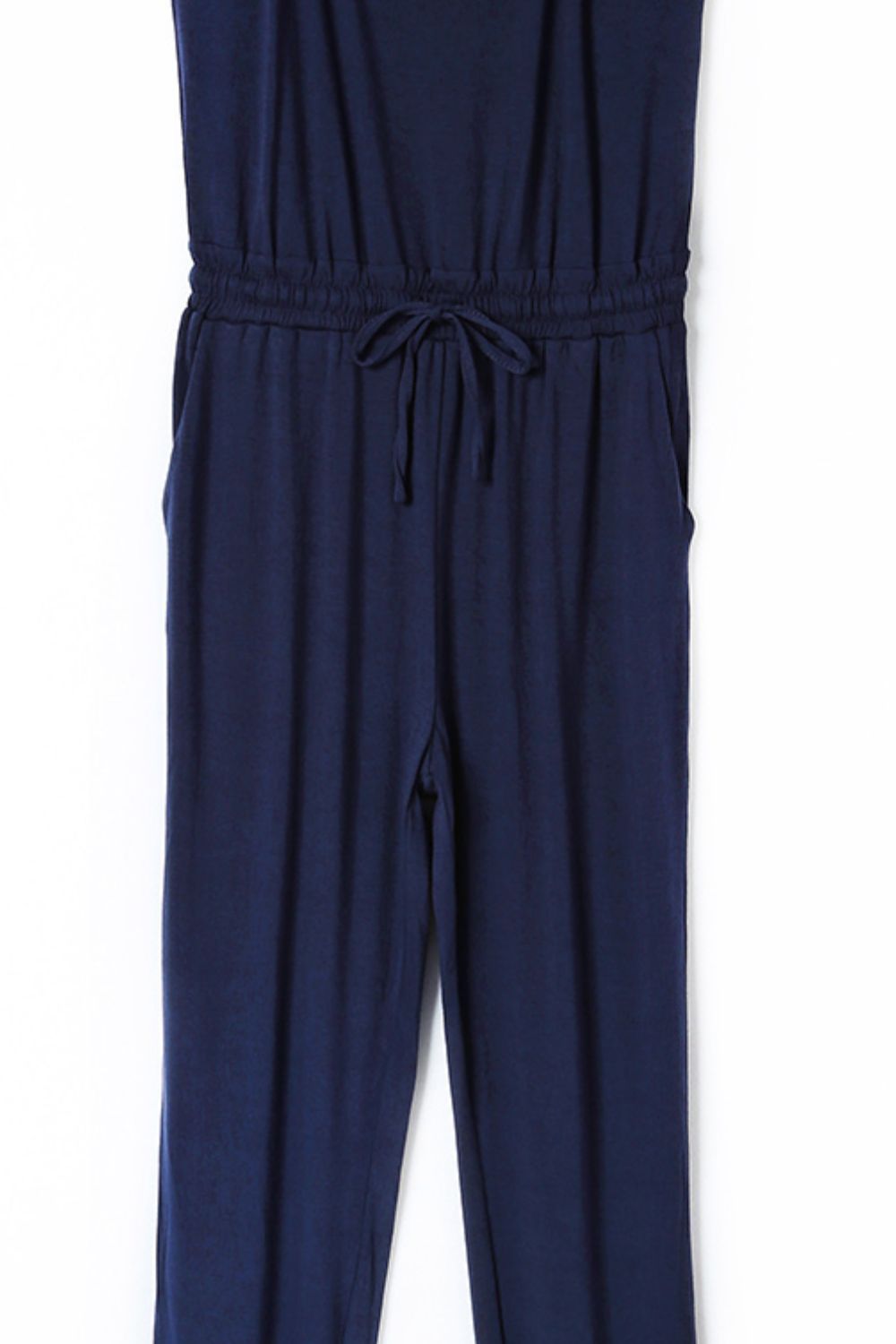 swvws Spaghetti Strap Jumpsuit with Pockets