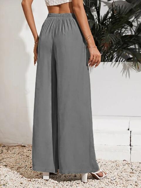 swvws Drawstring Wide Leg Pants