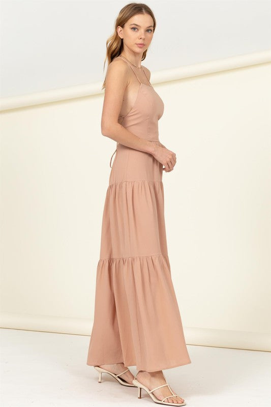 swvws Said Yes Tiered Maxi Dress