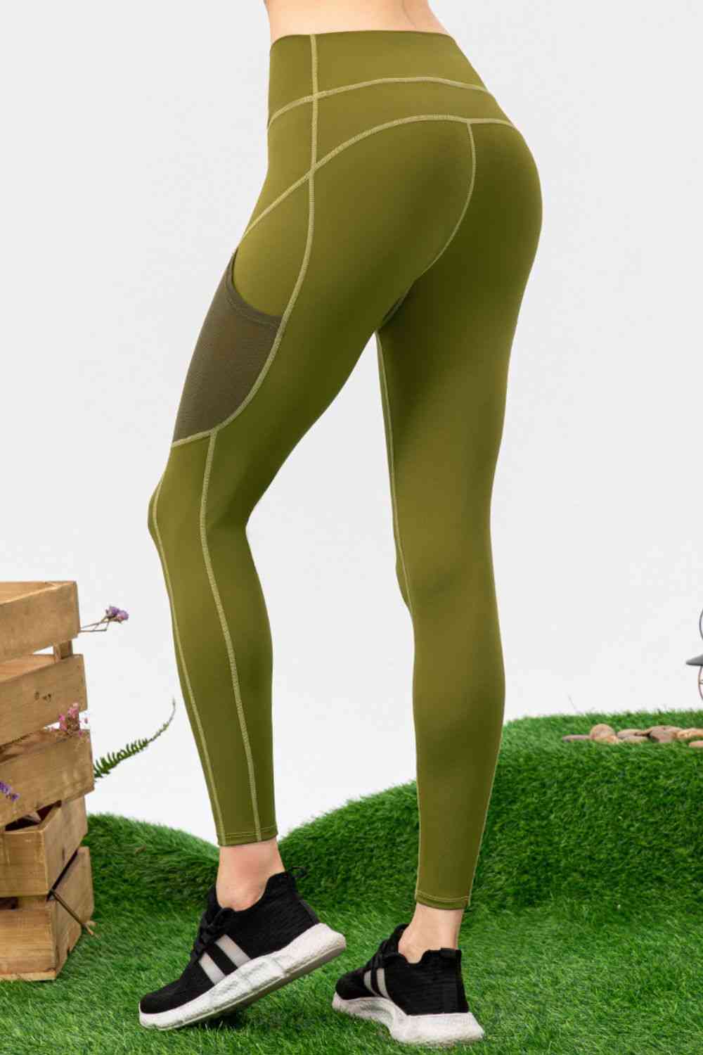 swvws High Waist Slim Fit Long Sports Pants