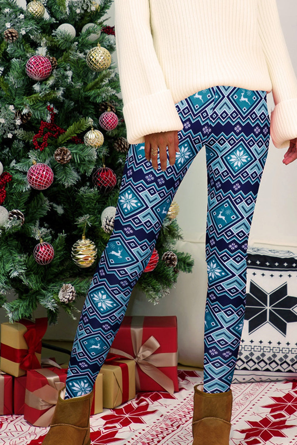 swvws Full Size Geometric Leggings