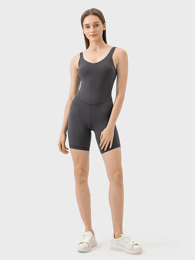 swvws Wide Strap Active Romper