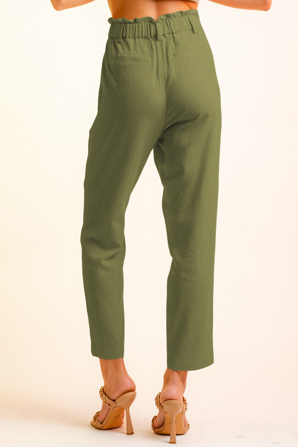 swvws Side Button Long Pants