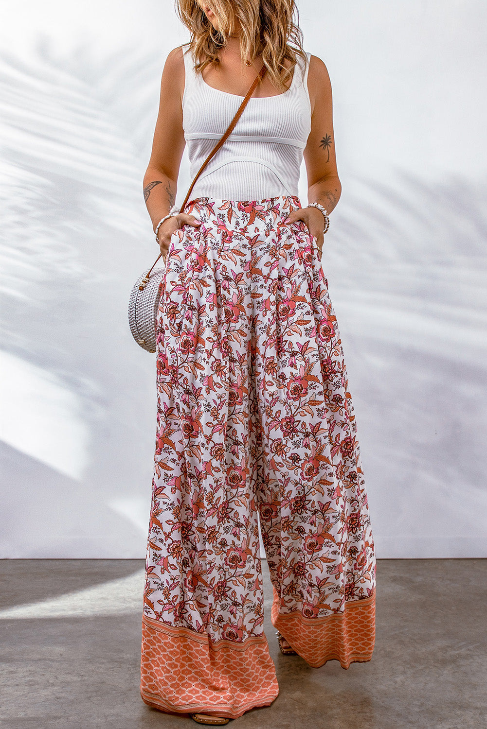 swvws Bohemian Pleated Culottes