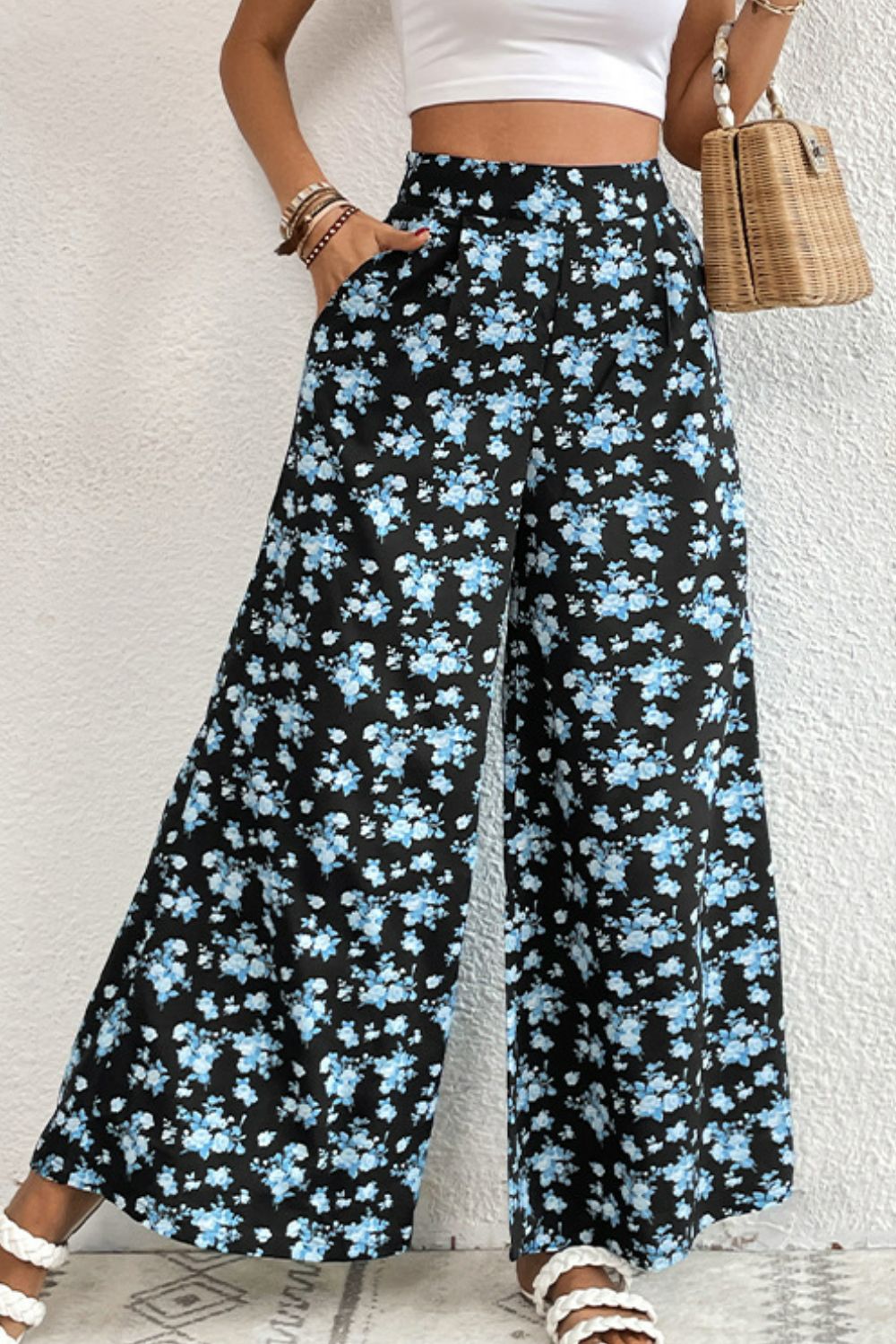 swvws Floral Pocket Culottes