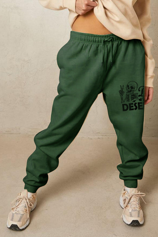 swvws Simply Love Full Size HAVE THE DAY YOU DESERVE Graphic Sweatpants